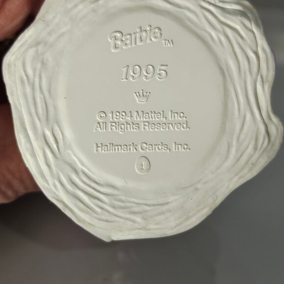 Rare Hallmark Springtime Barbie Ornament 1995 Easter Collection First in Series - Picture 11 of 12